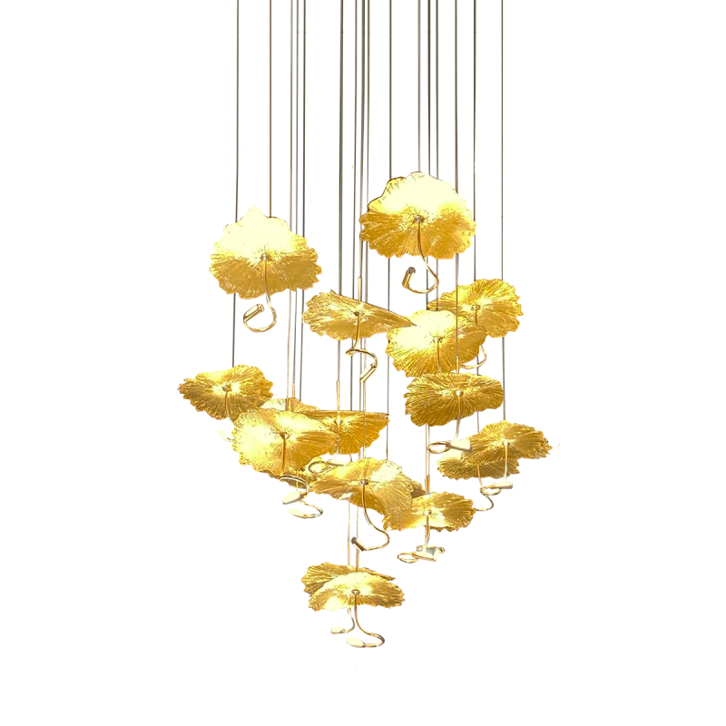 Подвесная люстра Delight Collection 8827P/19 gold Подвесная люстра Delight Collection 8827P/19 gold