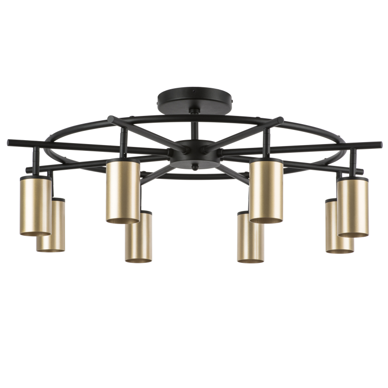Люстра на штанге Lightstar Rullo LR718408 (571718+214440-8) Люстра на штанге Lightstar Rullo LR718408 (571718+214440-8)