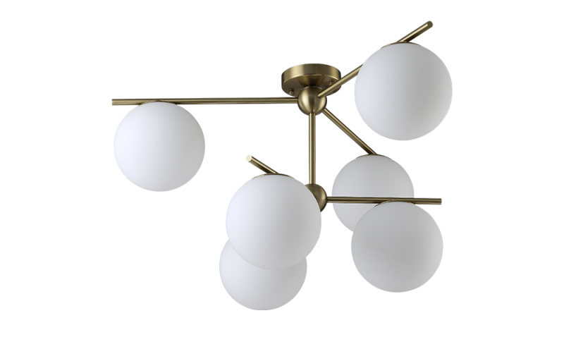 Потолочная люстра Crystal Lux FELIZ SP-PL6 BRONZE/WHITE Потолочная люстра Crystal Lux FELIZ SP-PL6 BRONZE/WHITE