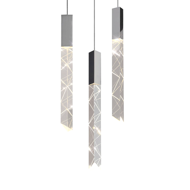 Подвесной светильник Delight Collection Trinity OM8201013-3 chrome Подвесной светильник Delight Collection Trinity OM8201013-3 chrome