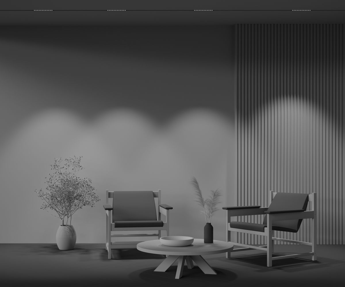 Трековый магнитный светильник Maytoni Points TR031-4-12WTW-DD2-B