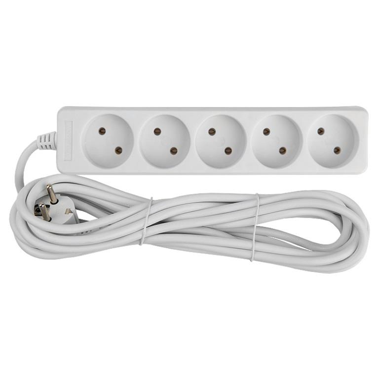 Удлинитель бытовой General GES-10-2x075-5-15m 470031