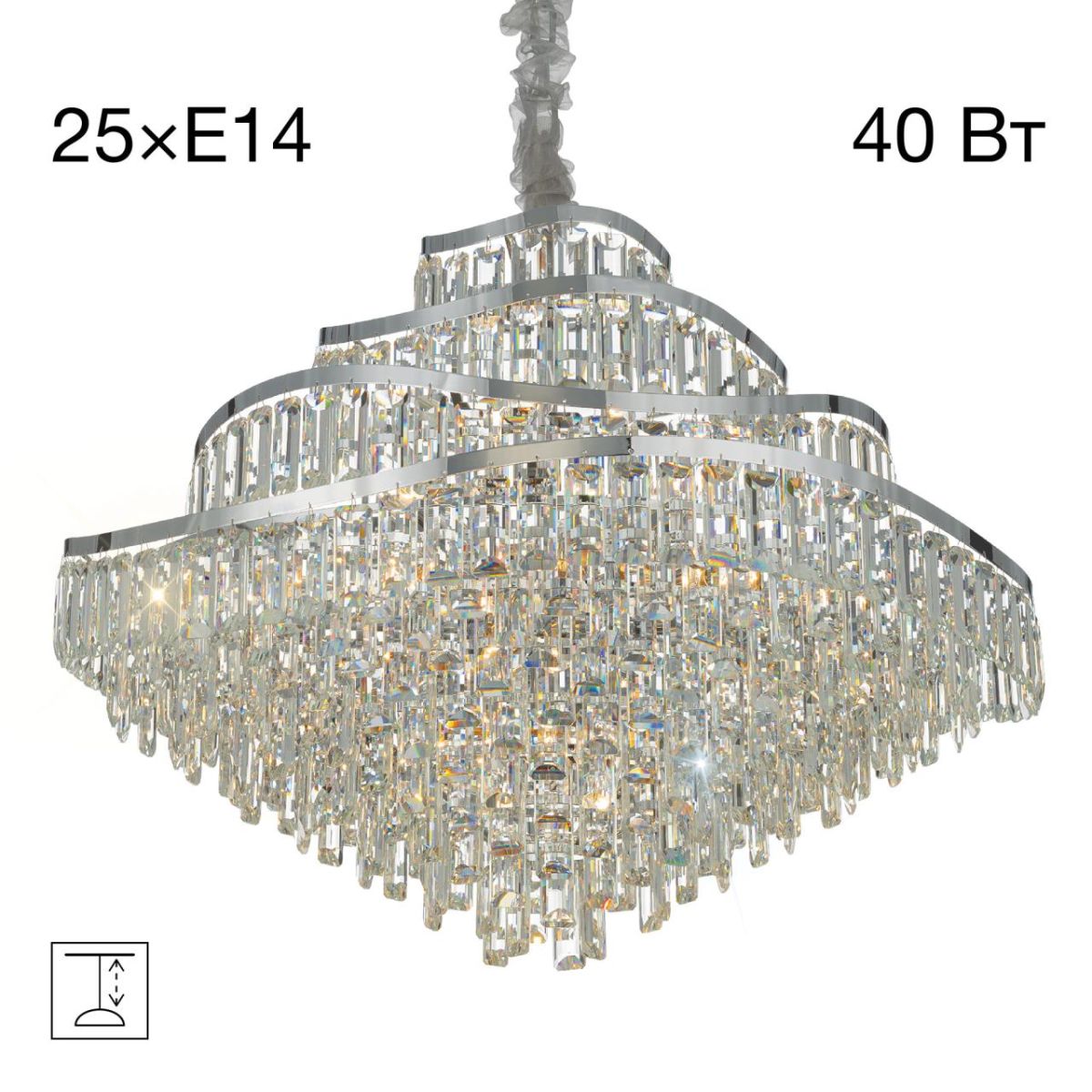 Подвесная люстра Citilux Naiad CL315191 Подвесная люстра Citilux Naiad CL315191