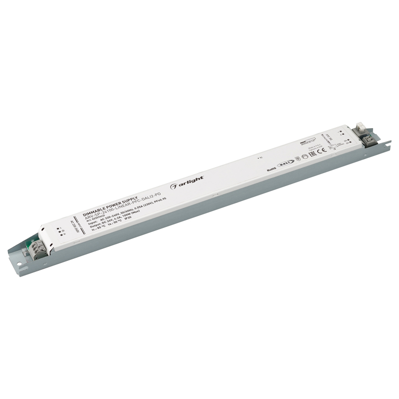 Блок питания Arlight ARV-SP-24100-LINEAR-PFC-DALI2-PD (24V, 4.2A, 100W) 025596(2) Блок питания Arlight ARV-SP-24100-LINEAR-PFC-DALI2-PD (24V, 4.2A, 100W) 025596(2)