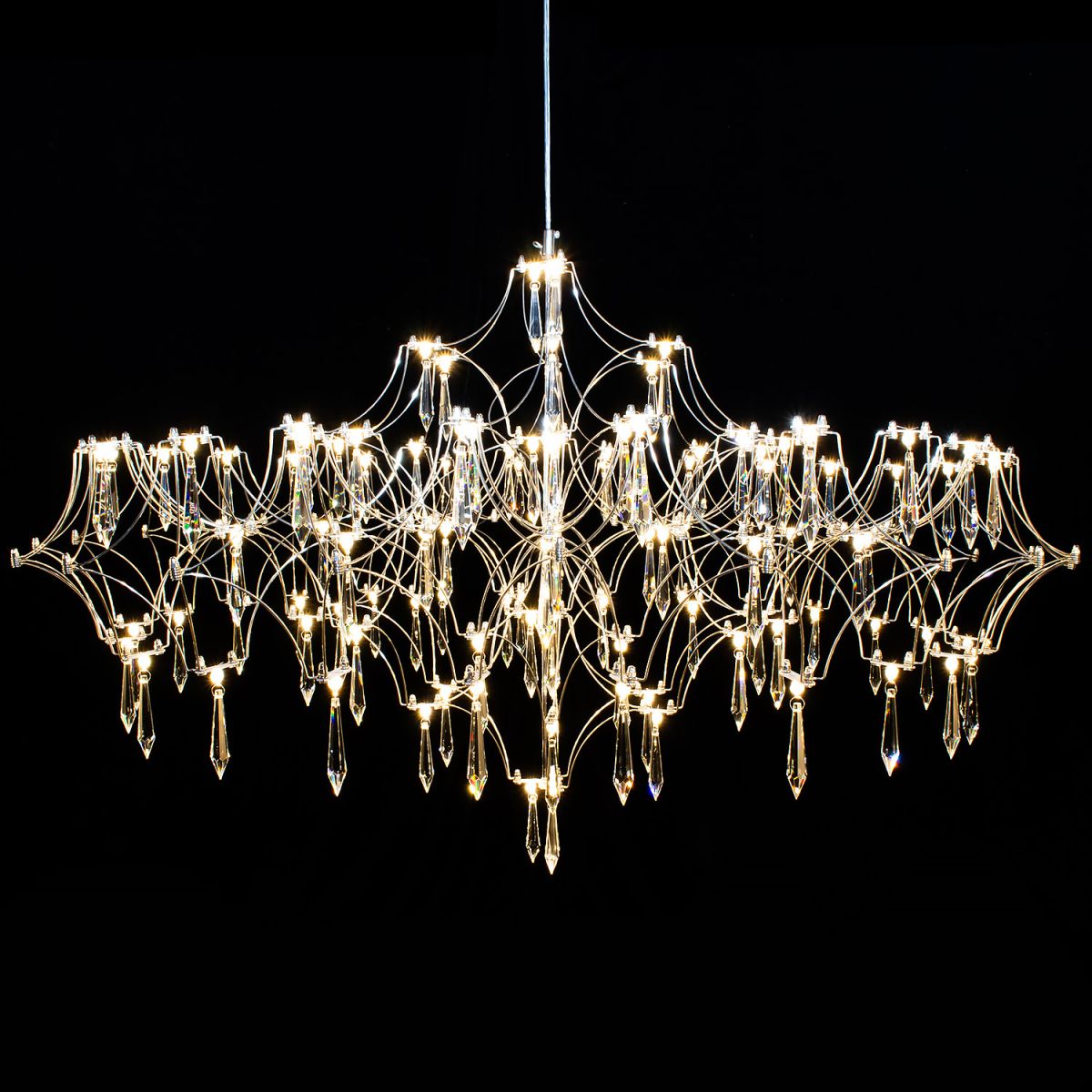 Подвесная люстра ILLUMICO IL0808-1050HX-114 Ether Подвесная люстра ILLUMICO IL0808-1050HX-114 Ether