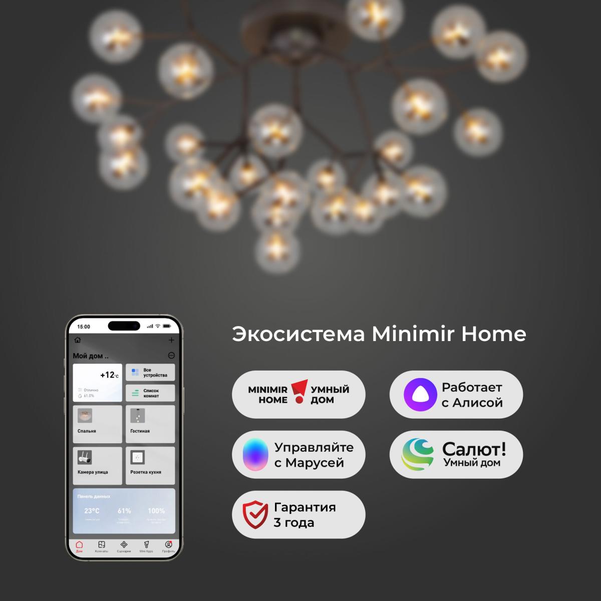 Потолочная люстра Bogates Pallina 544 Smart 00000086052