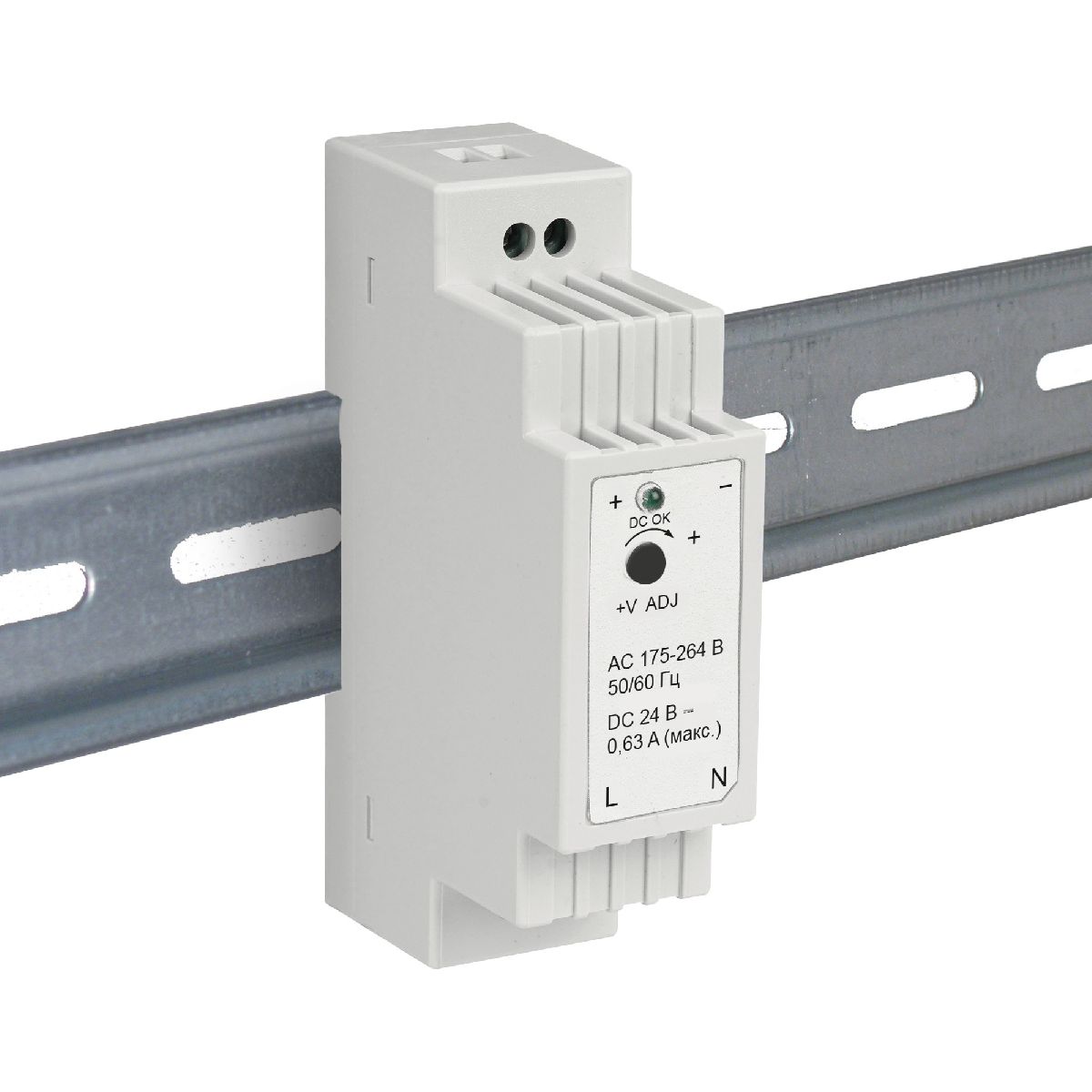 Блок питания Apeyron 15Вт DC24В 0.63А IP20 03-163 Блок питания Apeyron 15Вт DC24В 0.63А IP20 03-163