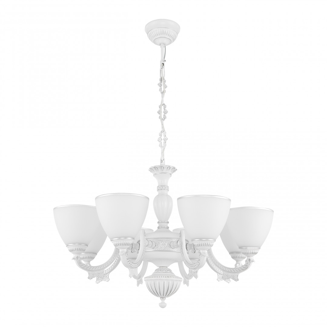 Подвесная люстра Arte Milano 342837/8 WT+SL Подвесная люстра Arte Milano 342837/8 WT+SL