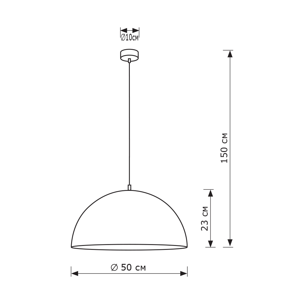 Подвесной светильник LightHall Beam 50 LH052002