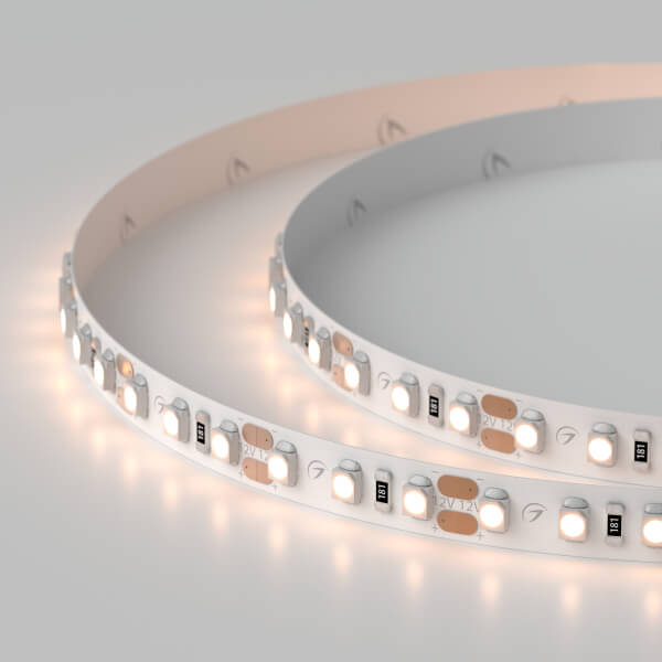 Светодиодная лента Arlight RT-A120-8mm 12V Warm2400 (9.6 W/m, IP20, 2835, 5m) 018091(2) Светодиодная лента Arlight RT-A120-8mm 12V Warm2400 (9.6 W/m, IP20, 2835, 5m) 018091(2)