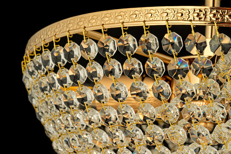 Люстра на штанге Arti Lampadari Stella E 1.3.30.505 G