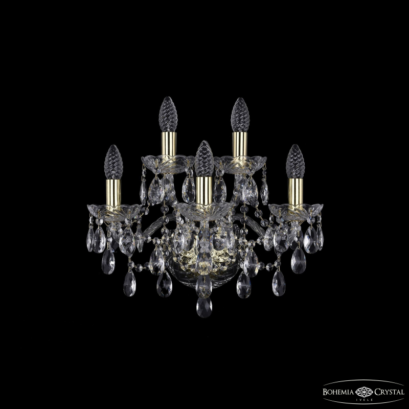 Бра Bohemia Ivele Crystal 1415B/3+2/165 G Бра Bohemia Ivele Crystal 1415B/3+2/165 G