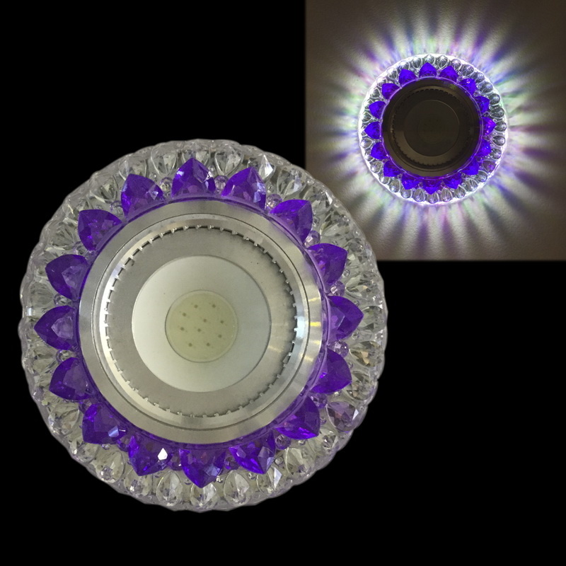 Встраиваемый светильник Reluce 42205-9.0-001PL MR16+LED3W CL/PP+MIX Встраиваемый светильник Reluce 42205-9.0-001PL MR16+LED3W CL/PP+MIX