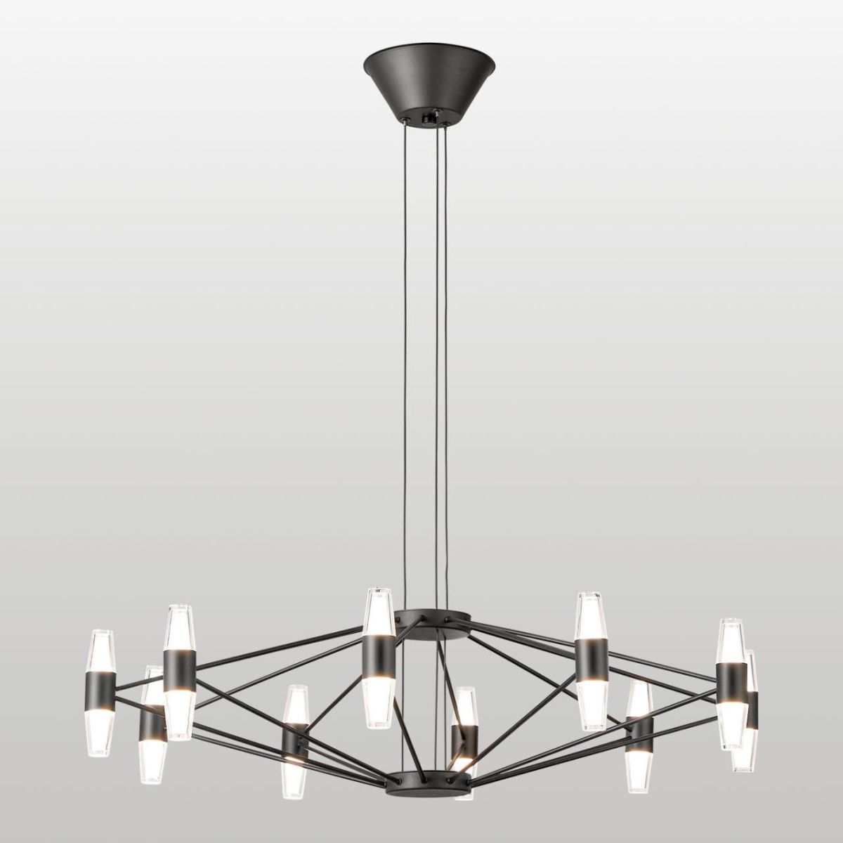 Подвесная люстра Lussole Hopkins LSP-7408 Подвесная люстра Lussole Hopkins LSP-7408