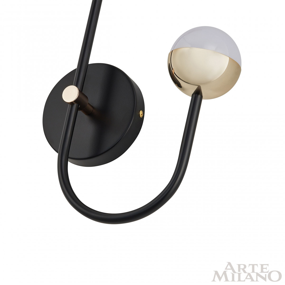 Бра Arte Milano Ferrara 273299/1+1 BK/GD