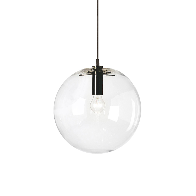 Подвесной светильник Delight Collection Ball 8722P/XL black/clear Подвесной светильник Delight Collection Ball 8722P/XL black/clear