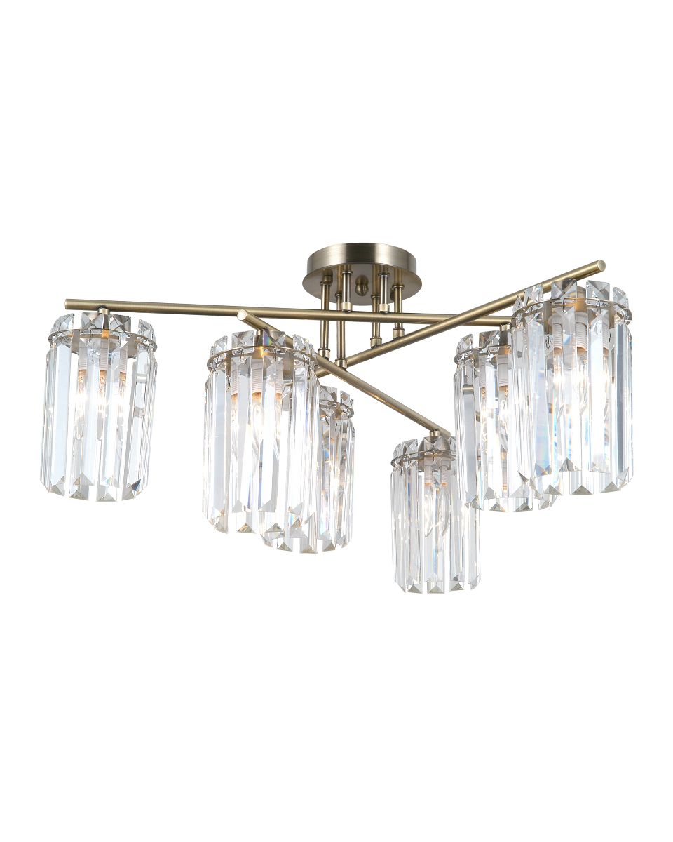 Потолочная люстра Moderli Everly V10751-6C Потолочная люстра Moderli Everly V10751-6C