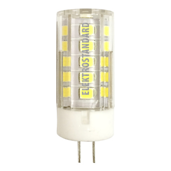Лампа LED G4(пуля), 5W, 220V, теплый 3300К, 425Lm