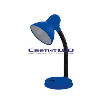 Настольная лампа 220V E27 Синий
