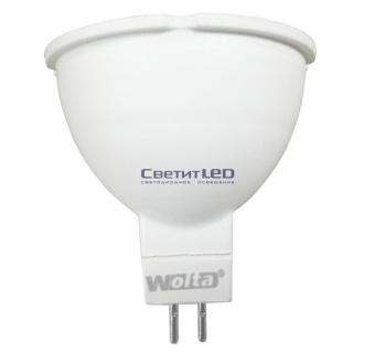 Лампа LED GU5,3(MR16), 7.5W, 220V, нейтральный 4000К, 675Lm