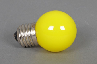 Лампа для Белт лайта E27, 220V, 1W, желтый