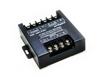 Усилитель контроллера/диммера для RGB, 12/24V, 360/720W, 30А