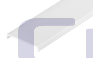 Фурнитура Рассеиватель матовый поликарбонат Плоский  для профиля SL-LINE-3535 2000мм 33мм LP