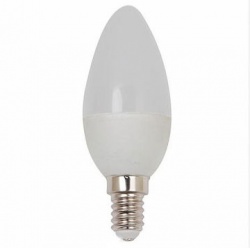 Лампа LED E14(свеча), 7W, 220V, нейтральный 4000К, 580Lm