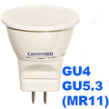 Цоколь GU4, GU5.3 (MR11)